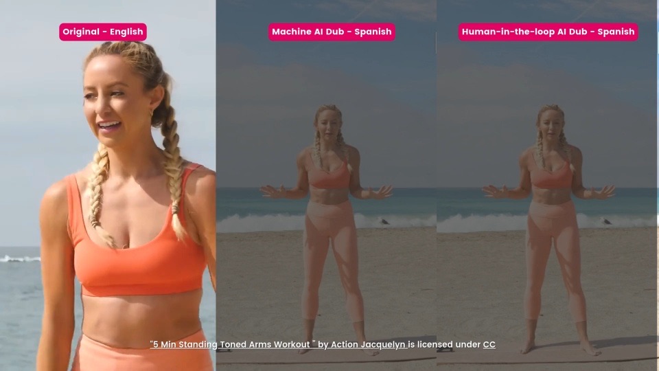 Play video: AI v. HITL (fitness)